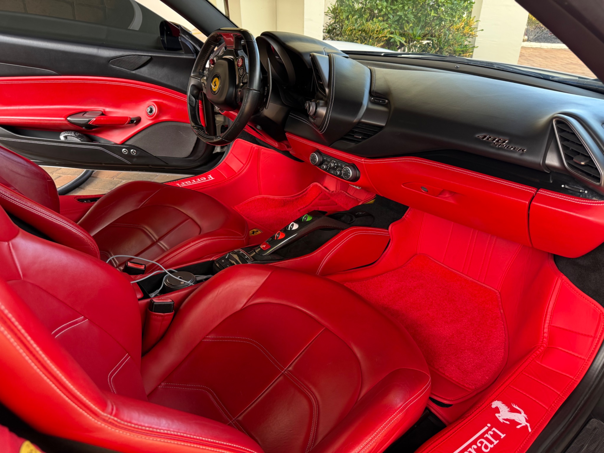 Ferrari Interior Detailing